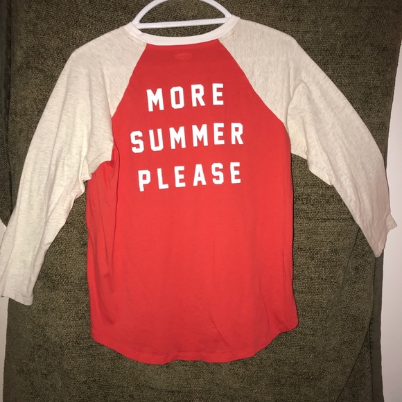 Old Navy 3/4 Sleeve Women’s Baseball Tee - Picture 4 of 5